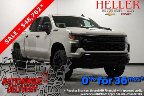 White Sands 2026 Chevrolet Silverado 1500 Custom Trail Boss