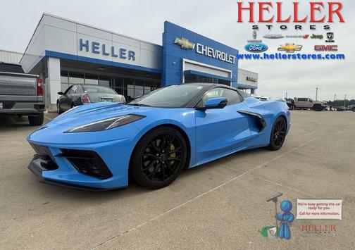 Rapid Blue 2024 Chevrolet Corvette Stingray w/3LT