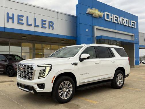 Summit White 2025 GMC Yukon Denali