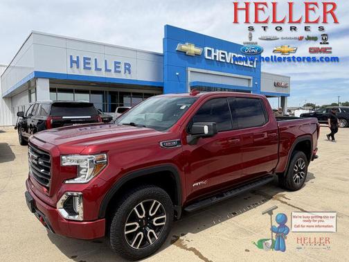 Cayenne Red 2021 GMC Sierra 1500 AT4