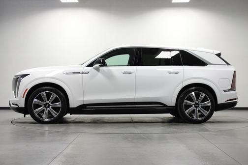 Summit White 2025 Cadillac Escalade IQ Luxury 2