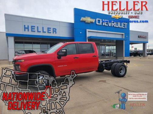 Red Hot 2026 Chevrolet Silverado 3500 WT