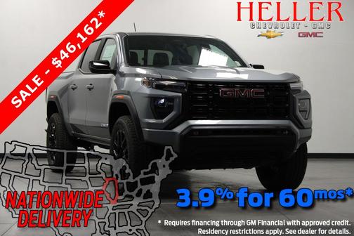 Sterling Metallic 2026 GMC Canyon Elevation
