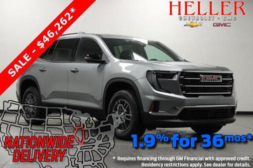 Sterling Metallic 2026 GMC Acadia Elevation AWD