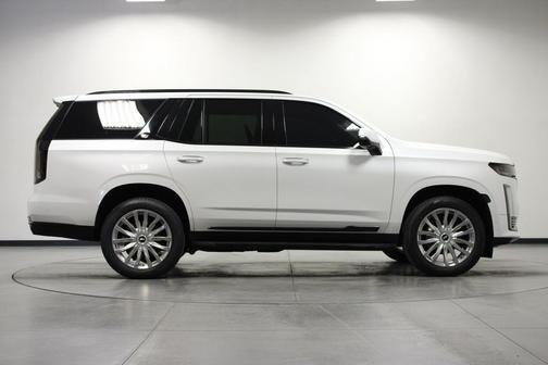 Crystal White Tricoat 2021 Cadillac Escalade Premium Luxury