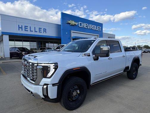 Glacier White Tricoat 2026 GMC Sierra 2500 Denali