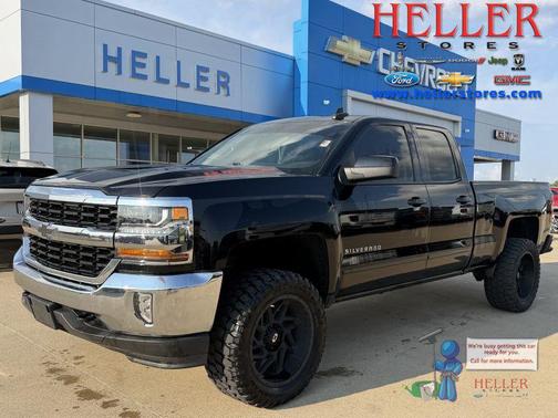 Black 2017 Chevrolet Silverado 1500 1LT