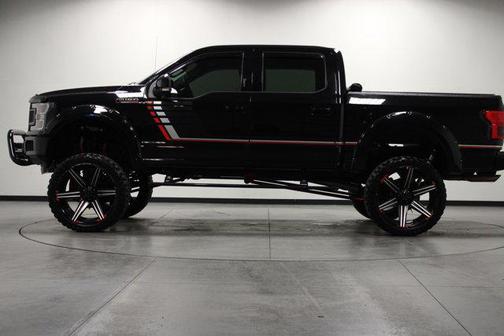 Shadow Black 2018 Ford F-150 Lariat