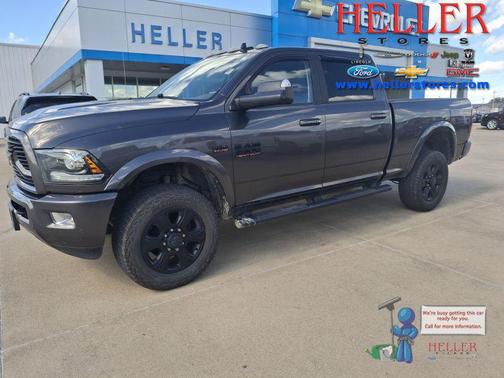 Granite Crystal Metallic Clearcoat 2018 RAM 2500 Laramie Crew Cab 4x4 6'4' Box