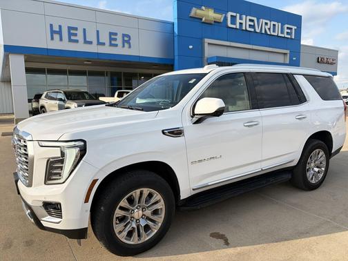 Summit White 2025 GMC Yukon Denali