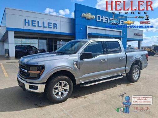 Iconic Silver Metallic 2025 Ford F-150 XLT