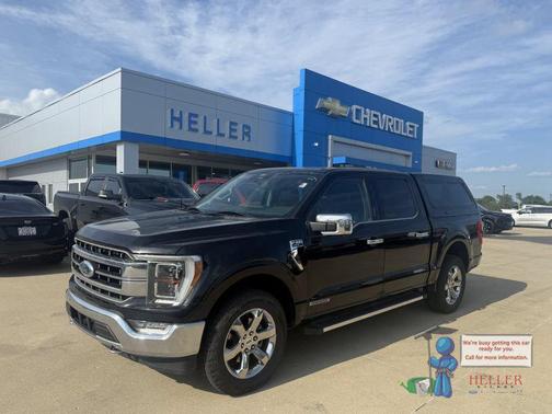 Agate Black Metallic 2021 Ford F-150 Lariat
