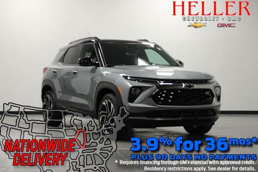 Sterling Gray Metallic 2026 Chevrolet Trailblazer RS