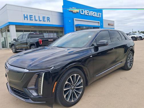 Stellar Black Metallic 2024 Cadillac LYRIQ Sport