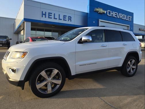 Bright White Clearcoat 2015 Jeep Grand Cherokee Limited