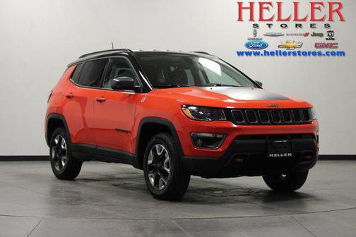 Spitfire Orange Clearcoat 2017 Jeep New Compass Trailhawk