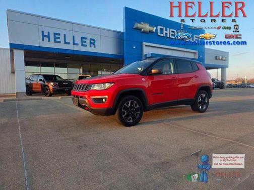Spitfire Orange Clearcoat 2017 Jeep New Compass Trailhawk