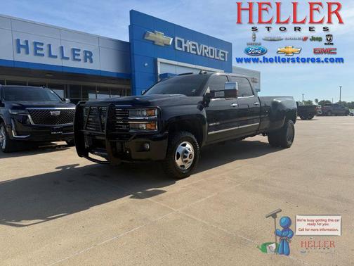 Black 2015 Chevrolet Silverado 3500 LTZ