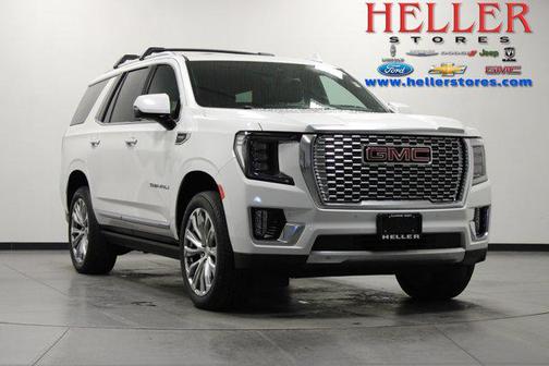 White Frost Tricoat 2022 GMC Yukon Denali