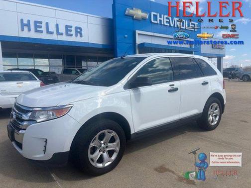 Oxford White 2014 Ford Edge SE