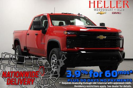 Red Hot 2026 Chevrolet Silverado 3500 WT