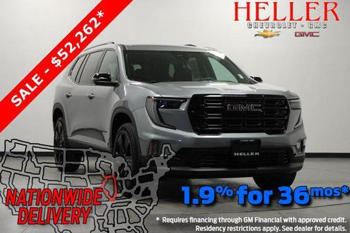 Sterling Metallic 2026 GMC Acadia Elevation AWD