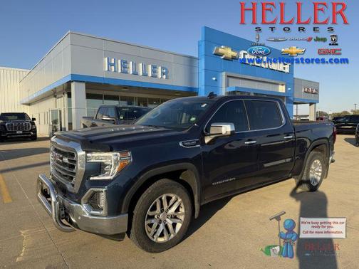 Pacific Blue Metallic 2022 GMC Sierra 1500 SLT