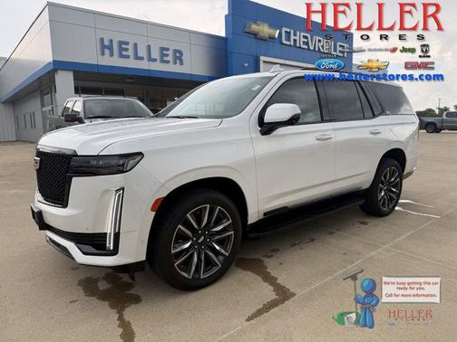 Crystal White Tricoat 2021 Cadillac Escalade Sport