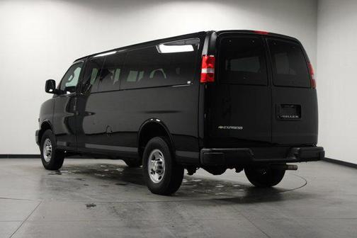 Black 2025 Chevrolet Express 3500 RWD 3500 Extended Wheelbase LS