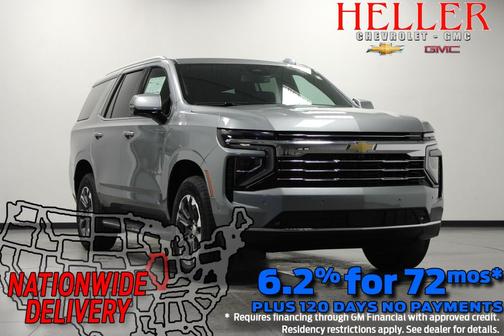 Sterling Gray Metallic 2026 Chevrolet Tahoe LT