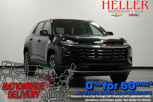 Mosaic Black Metallic 2026 Chevrolet Equinox 1LT