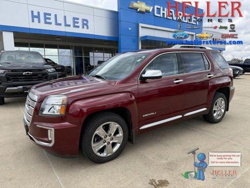 Crimson Red Tintcoat 2016 GMC Terrain Denali
