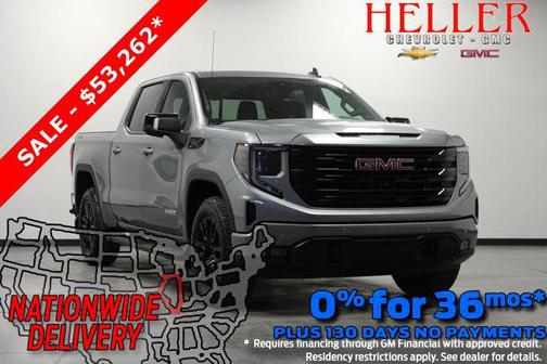 Sterling Metallic 2026 GMC Sierra 1500 Elevation