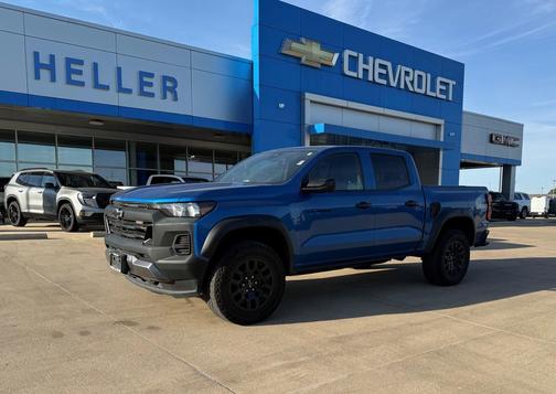 Glacier Blue Metallic 2023 Chevrolet Colorado Trail Boss
