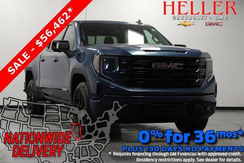 Downpour Metallic 2026 GMC Sierra 1500 Elevation