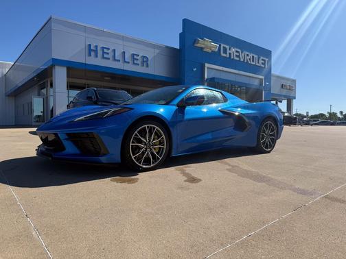 Blue 2024 Chevrolet Corvette 2LT RWD