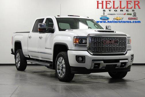 White Frost Tricoat 2018 GMC Sierra 2500 Denali