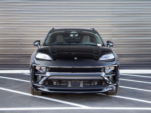 Black 2025 Porsche Macan Macan Electric Turbo