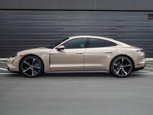 Coffee Beige Metallic 2022 Porsche Taycan