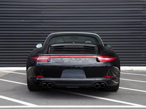 Black 2016 Porsche 911 Targa 4S