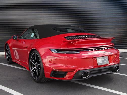 Carmine Red 2023 Porsche 911 Turbo S