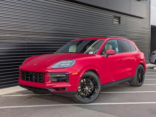 Carmine Red 2026 Porsche Cayenne Cayenne
