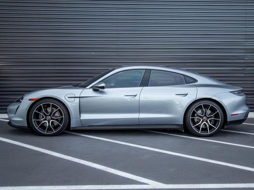 Dolomite Silver Metallic 2024 Porsche Taycan