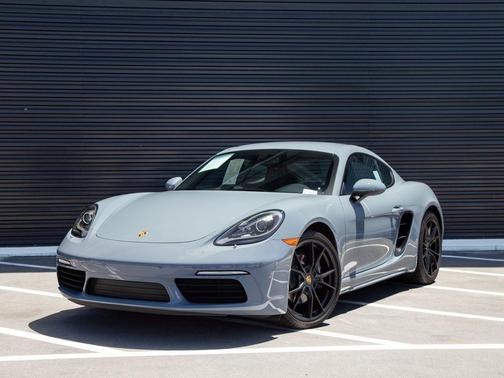 Arctic Grey 2024 Porsche 718 Cayman