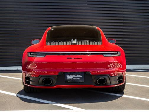 Carmine Red 2022 Porsche 911 Carrera