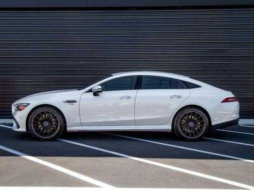 MANUFAKTUR Cashmere White Magno 2023 Mercedes-Benz AMG GT 43 4-Door