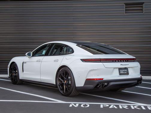 White 2025 Porsche Panamera 4