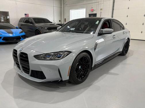 Brooklyn Grey Metallic 2023 BMW M3 Competition xDrive