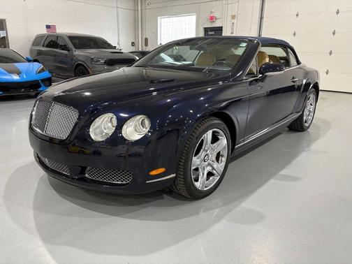 Blue 2007 Bentley Continental GT Base