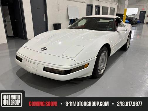 White 1991 Chevrolet Corvette Base